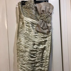 Beautiful Beige Short dress